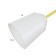 Causte "Online" (Tsil.) 3x15W E27 Model: BR 00294 yellow 50x50x15cm