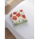Pillowess decorative "poppy plantations", on a zipper, size 45x45 cm