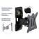 Kromax Casper-102 Black 10 "-32" Max.25kg wall turn and NAC 102951