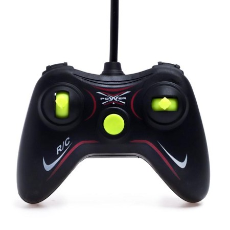 Crow in the radio -controlled “speed”, works on batteries, light effects, blue color-5