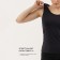 Female T -shirt, basic, size l (48), black color