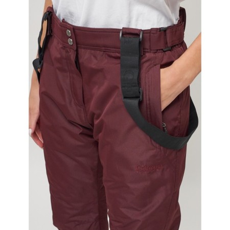 Semi -combinezone ski female, burgundy color, size 50-17
