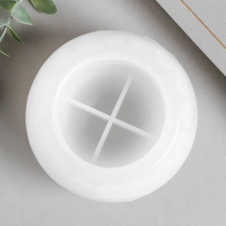 Mold Silicon "Circle Circles" 8.6x8.6x6.2 cm-1