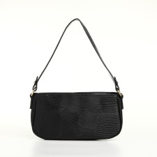 Women's bag with lightning, black color