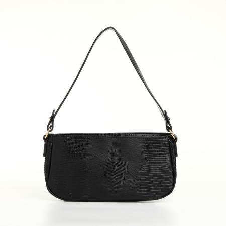 Women's bag with lightning, black color
