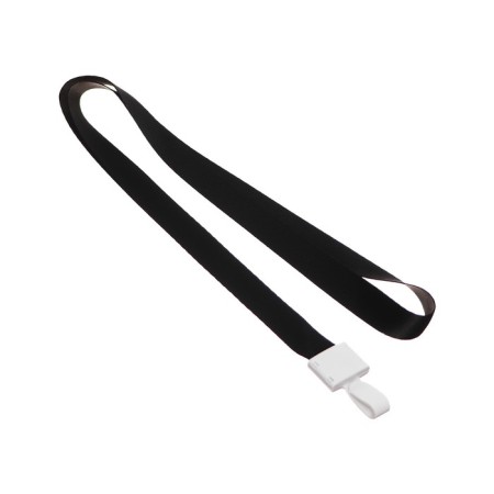 Baiga tape, width-15 mm, length-80 cm, with plastic holder, black