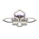 LED ceiling LED with Ambrella Light, Ice, FA2835, 8XLED, 118 W, 8850LUM, 3000-6400K, Black Chromium color