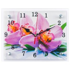Carty clock is wall-mounted, interior 