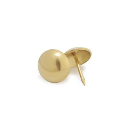 Tundra nails, decorative, 19x22 mm, gold, 50 pcs-8