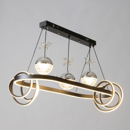 Lamp with PDD "Fiora" LED 120W 3000-6000K Black 62x33x15-115 cm-1