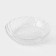 Deep glass plate Papillion, 300 ml, d = 16 cm, the color is transparent