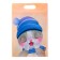 Gift package, with zip-lock fastener, "Winter kittens", 15x22cm mix