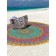Pareo and beach rug "Mandala of Life", D = 150 cm