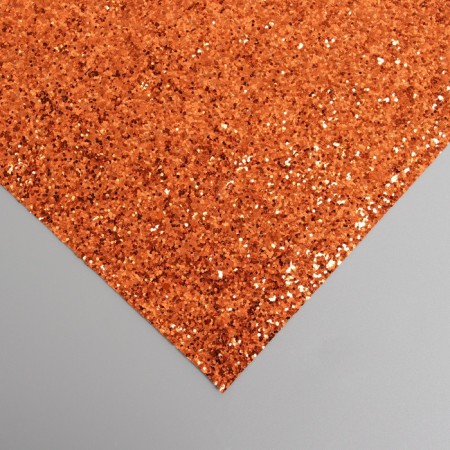 Liszt for creativity claims. Kozh "Large brushes" Orange sheet 33x20 cm thick 0.84 mm-2