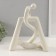Souvenir ceramics "tied" white 10.5x26.5x31 cm