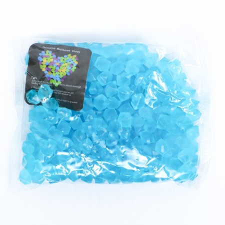 Interior decor, 300 pcs, luminous, 14 x 11 mm, blue-3