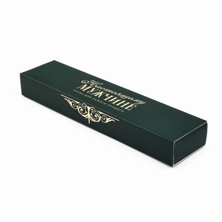 Gift handle in the penalty "Real man", Blue pasta, 1.0 mm-4