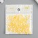 Glass beads 11/0 "Melange yellow. Gloss" 10 g