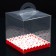 Confectionery box, chest, packaging, with love, 20 x 20 x 20 cm