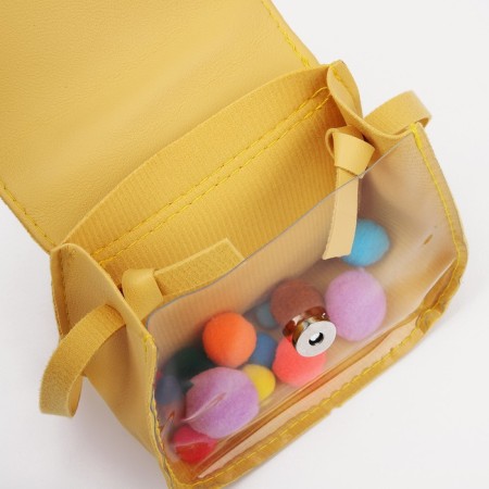 Baby bag on magnet, yellow color-2