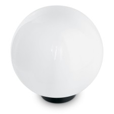 Sadovo-park lamp Feron, IP44, E27, 100 W, 400x400x420 mm, Milk/White color