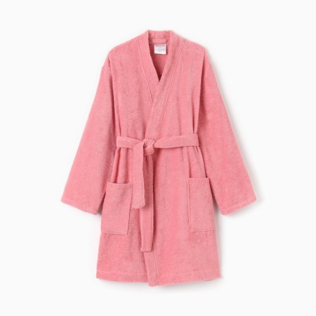 Terry robe saving and I, wives. Rr. 40-42 cent. dusty pink, 100% HL, 320 g/m2-5