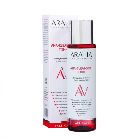 Aravia Laboratories Cleaning with AHA acids, 250 ml
