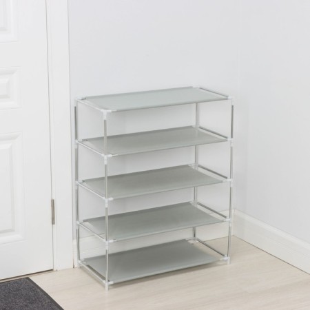 LadOM shoes shelf, 5 tiers, 60 × 30 × 72 cm, color gray color-1
