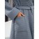 Women's waffle bathrobe pandahug oRNELLA, size 44-46, color gray