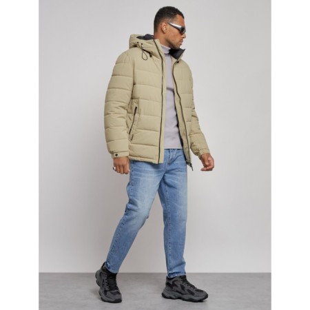 Sports male winter, size 56, light green color-2