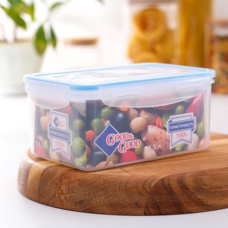 Drill container with sealed lid, 1.5 liters-3