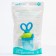 Nibbler with silicone mesh, rotating piston, blue color