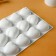 Form for mousse desserts and baking konfinetta “hearts”, 29.8 × 17.3 × 2.5 cm, 15 cells (5 × 4.6 cm), white color