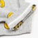 Women's socks "Banans", gray color, size 23-25