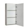 Aquaton Emma wardrobe, white color, oak navarra