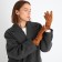 Gloves are female, dimensionless, without insulation, red color