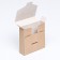 Box envelope craft, 14 x 14 x 4 cm