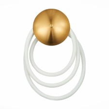 Wall lamp ST LUCE. SL6102.311.30. Sagrato. 1x30 W, LED, 4000K, 2700 LM, 35x49 cm, brass color
