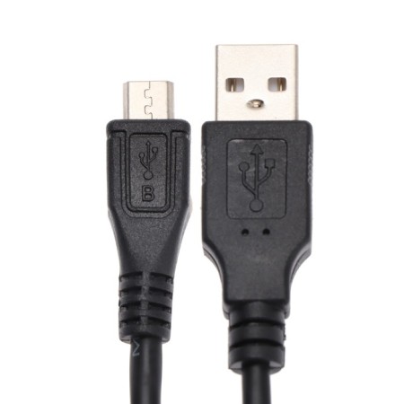 MIREX cable (13700 -UMCR10BK), MicroUSB - USB, 1 m, black-1