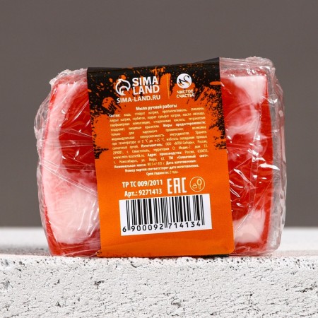 Hand soap "Hero and Protector", 90 g, aroma of men's perfume, Hard line-4