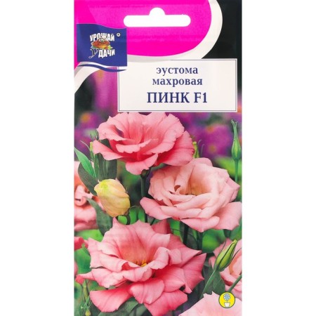 Flowers of Eustoma Tensor "Rosie Pink", F1, in ampoule, 0.003 g.