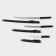 Suv. Product Katana 3V1 on a stand, scabbard leatherette, matte, black 47/70/89cm