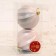 Set of balls plastic D-10 cm, 2 pcs "Pelagia stripes" pink