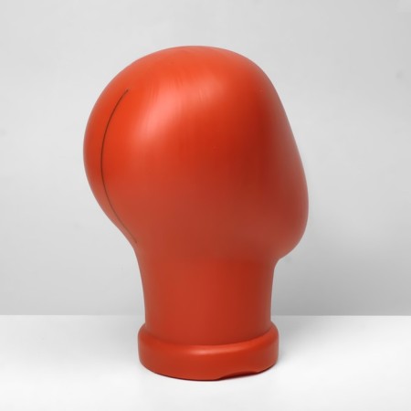 Head without face, orange color-2