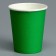 A one -time paper glass, plain, green color, 250 ml, 50 pcs 1