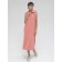 Female dress, size 42, peach color