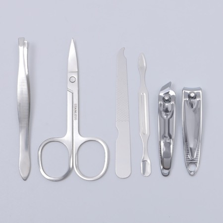 Manicure set "Paris", 6 items, in a case, a drawing mix-3