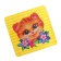 Diamond mosaic with a partial filling on the box "Kotik", 14 x 14 cm