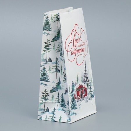 A package without pens “Miracle will happen”, 10 x 19.5 x 7 cm, New Year-2