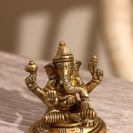 Souvenir "Ganesha" Brass 6 cm-1